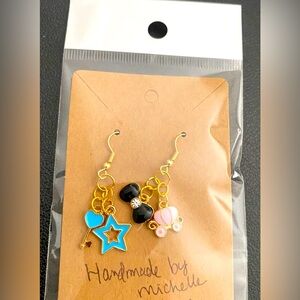 Handmade Cute Boy & Girl Mom Mix Match Earrings